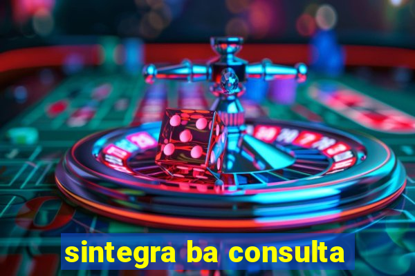 sintegra ba consulta